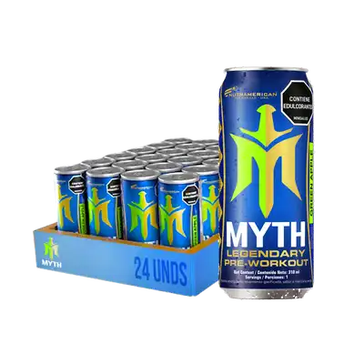 MYTH LEGENDARY PRE-WORKOUT PACA POR 24 UNIDADES
