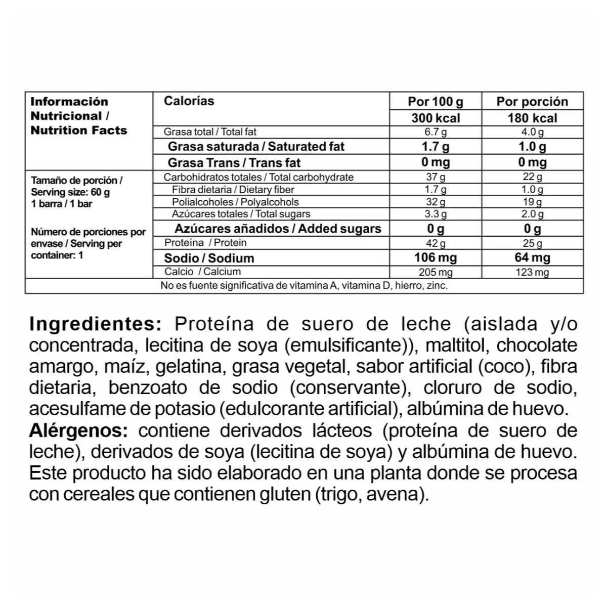 Miniatura 3 de Fitbar Barra de proteína