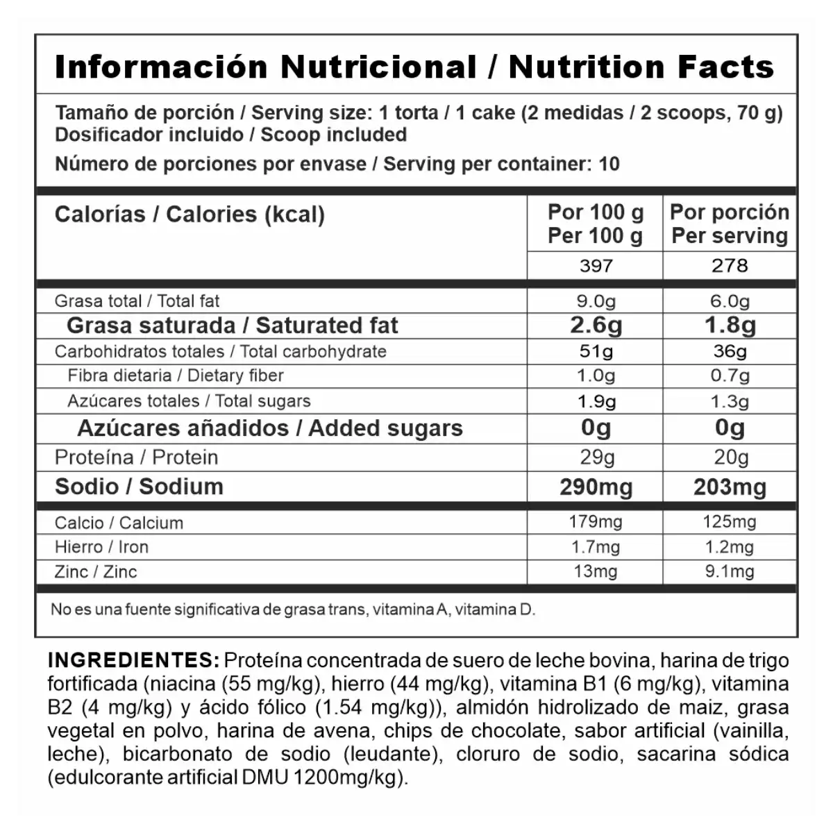 Miniatura 3 de Protein Cake Torta Proteica