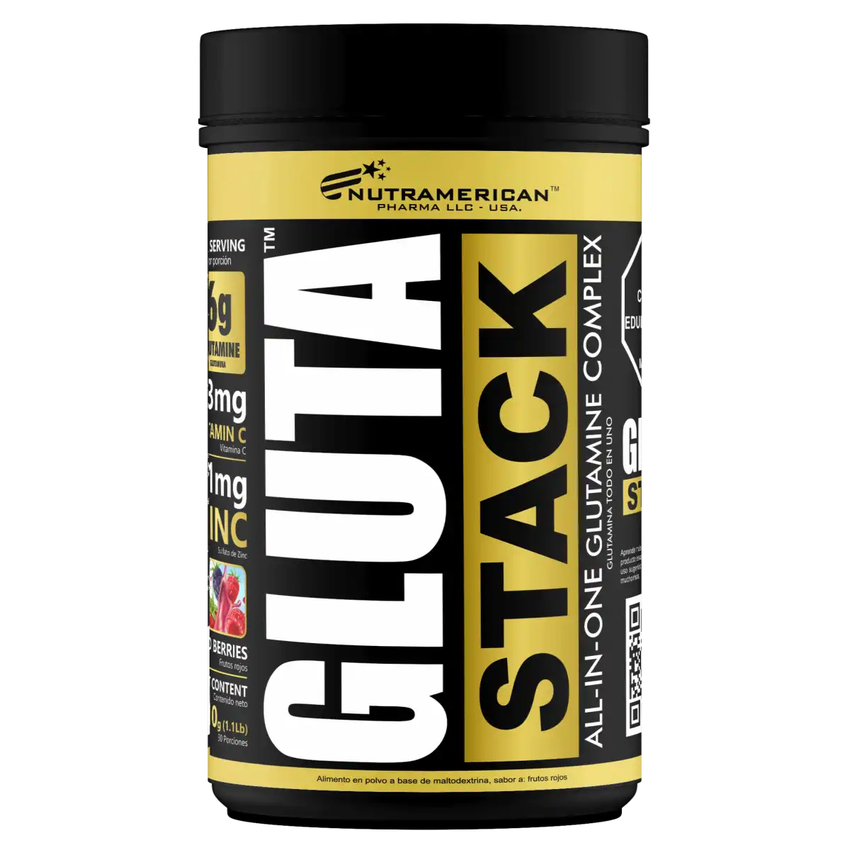 Gluta Stack Glutamina