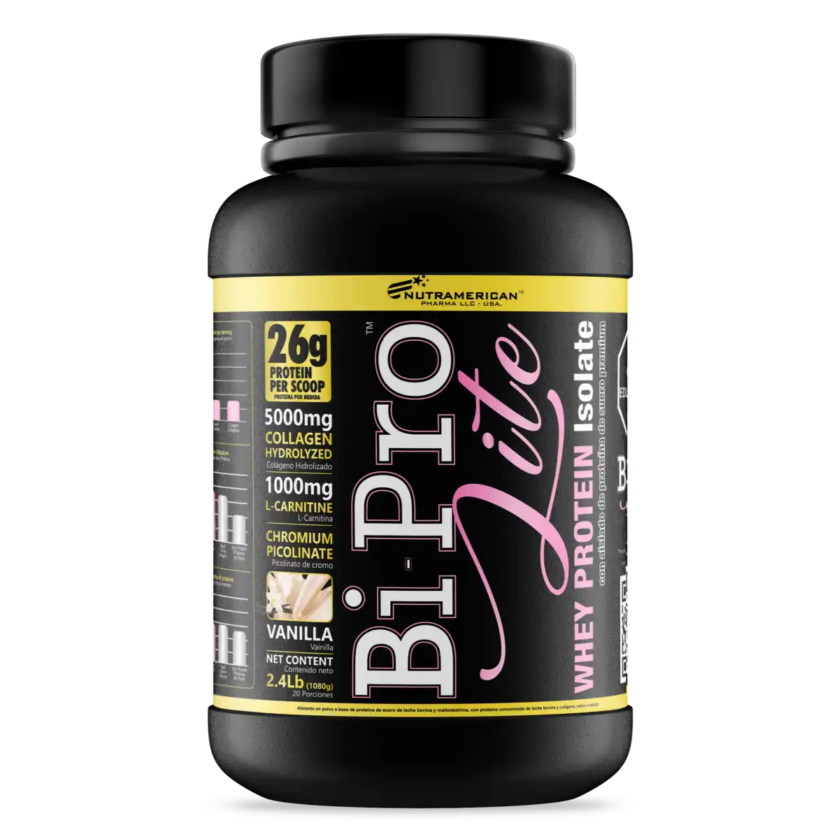 Bipro Lite Proteína de suero de leche + Colágeno hidrolizado