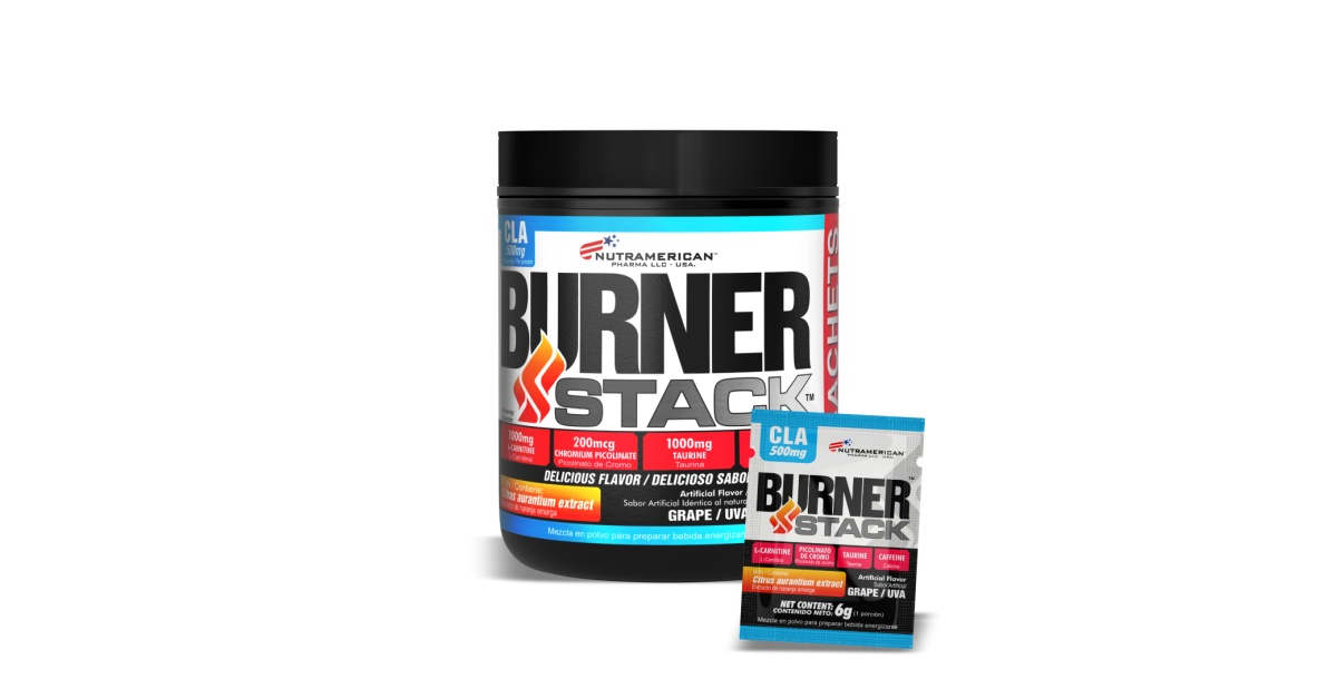 Burner Stack Sachets Bebida Energizante