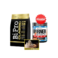 promo bipro classic coockies & cream gratis burner stack