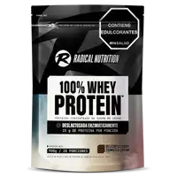 100% whey protein cookies and cream 900 g