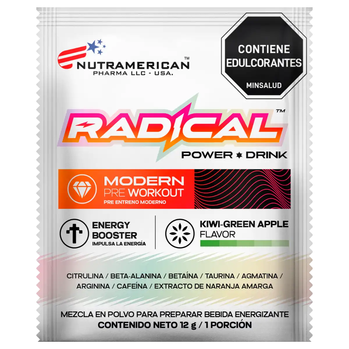 Radical Power Drink - Pre entreno