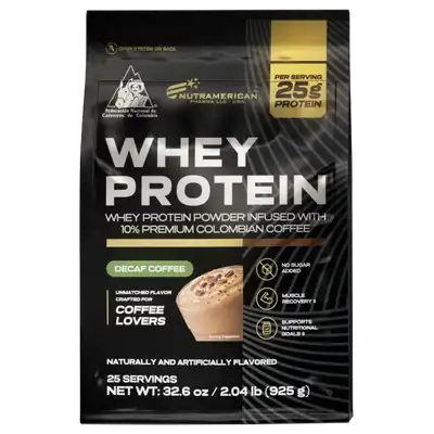 WHEY PROTEIN DECAF COFFEE