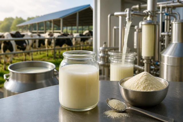 Origen de las proteínas del suero de leche