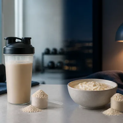 ¿Qué es mejor el whey o la caseína?