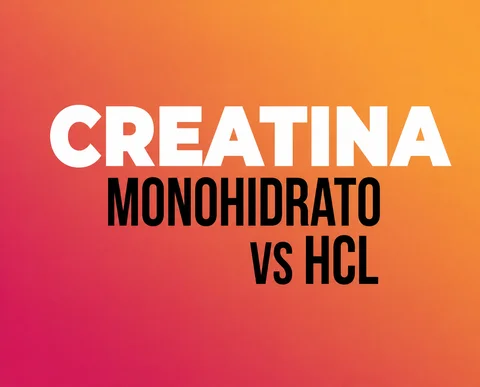Creatina monohidratada frente a creatina HCl