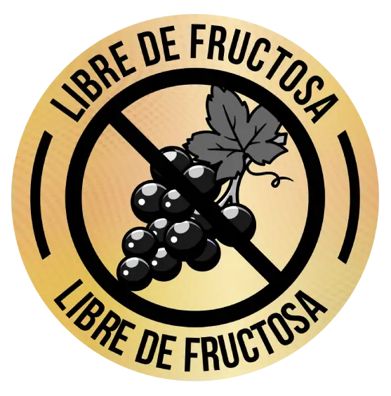 Sello libre de fructosa