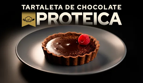 Tartaleta de chocolate proteica