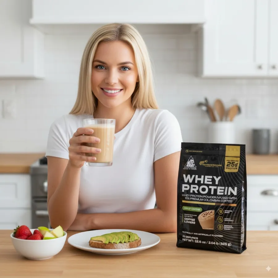 fondo whey coffee decaf